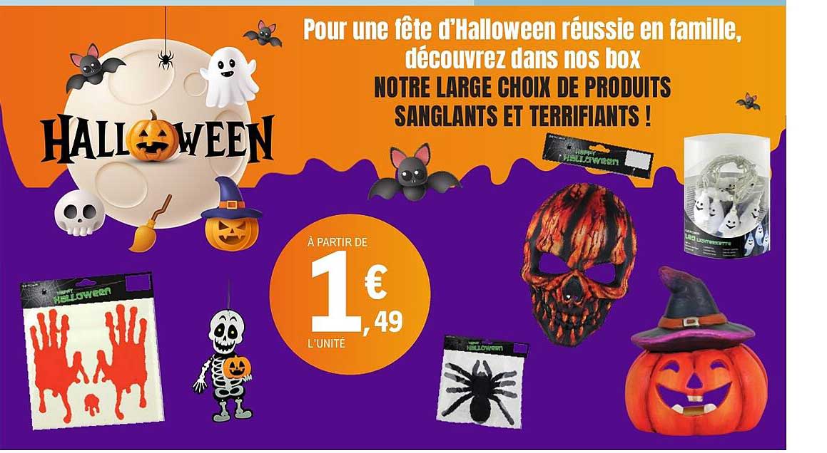 Pour une fête d'Halloween réussie en famille, découvrez dans nos box NOTRE LARGE CHOIX DE PRODUITS SANGLANTS ET TERRIFIANTS !