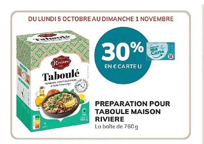 PREPARATION POUR TABOULE MAISON RIVIERE