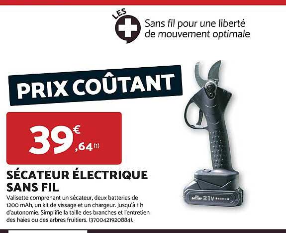 PRIX COÛTANT