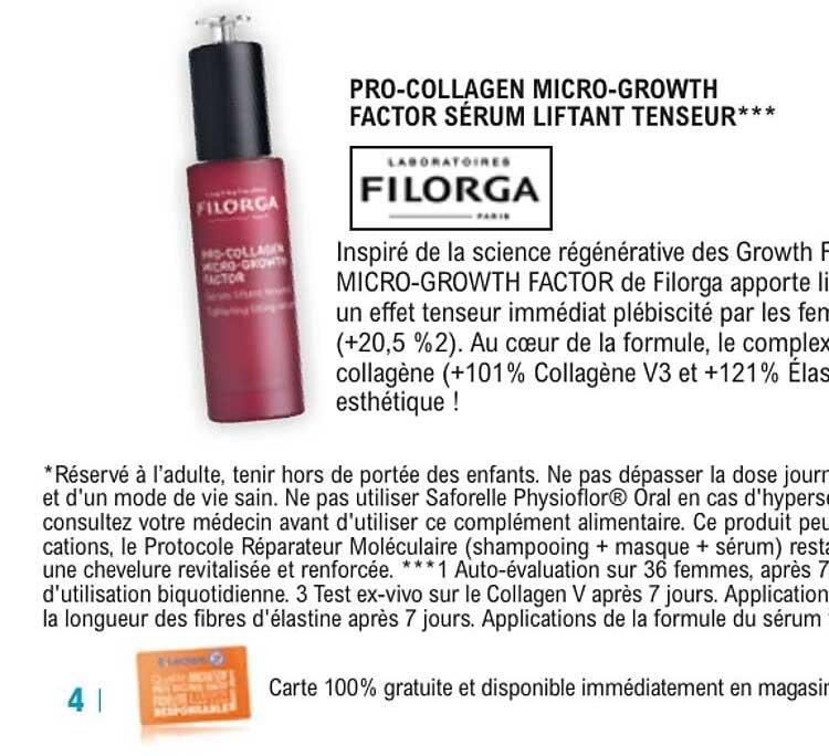 PRO-COLLAGEN MICRO-GROWTH FACTOR SÉRUM LIFTANT TENSEUR***