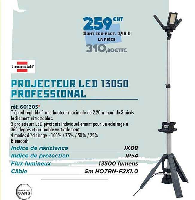 PROJECTEUR LED 13050 PROFESSIONAL