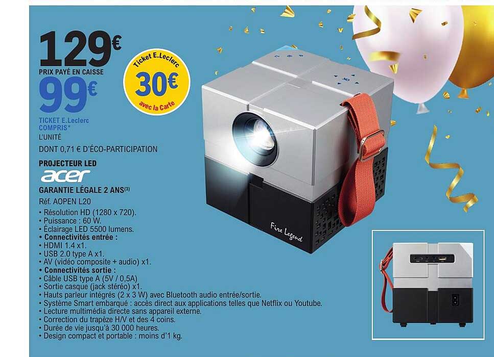 PROJECTEUR LED