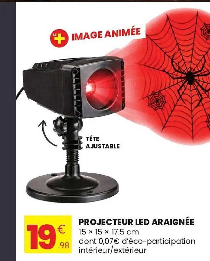 PROJECTEUR LED ARAIGNÉE