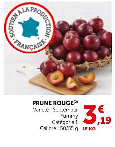 PRUNE ROUGE