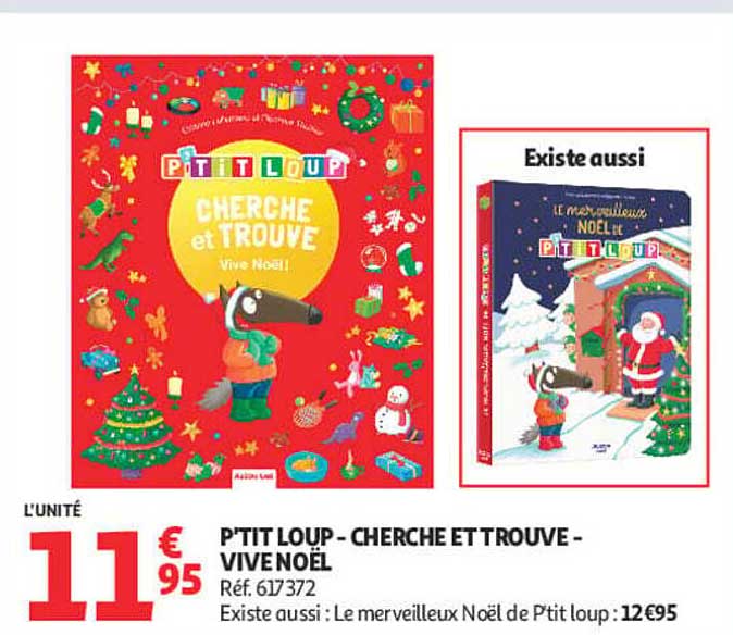 P'TIT LOUP - CHERCHE ET TROUVE - VIVE NOËL