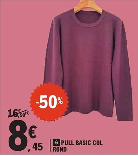 PULL BASIC COL ROND