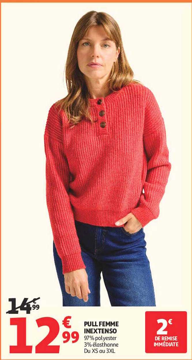 PULL FEMME INEXTENSO