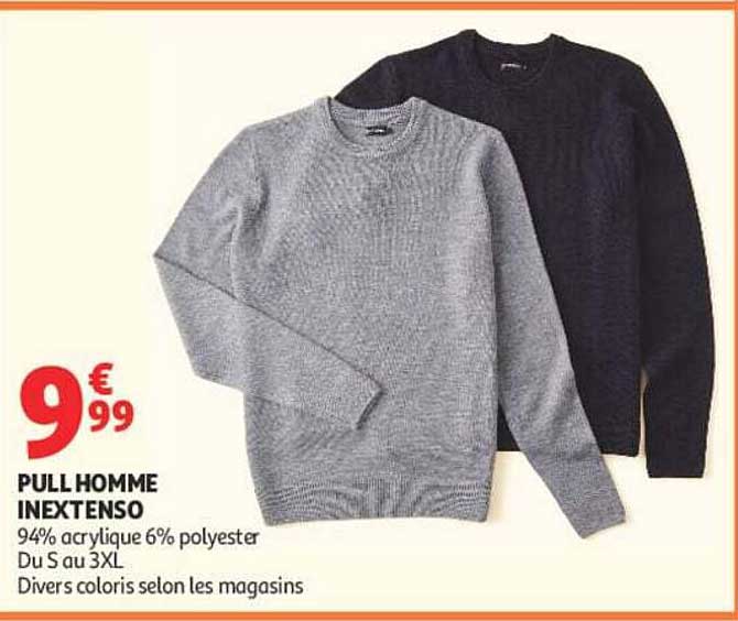 PULL HOMME INEXTENSO
