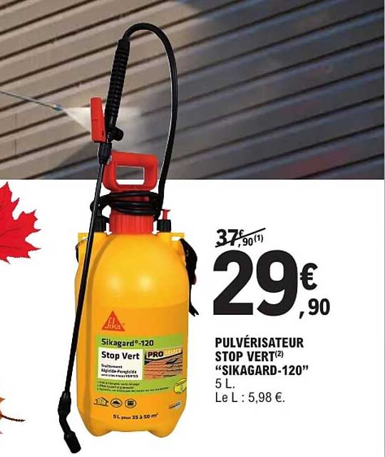 PULVÉRISATEUR STOP VERT(2) “SIKAGARD-120” 5 L