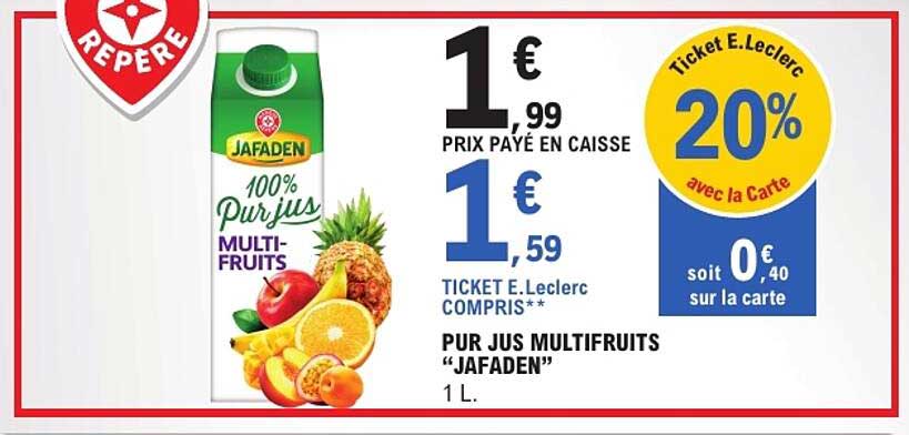 PUR JUS MULTIFRUITS “JAFADEN”