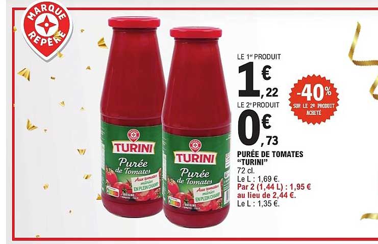 PURÉE DE TOMATES "TURINI"