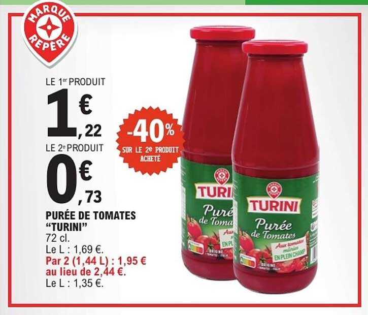PURÉE DE TOMATES "TURINI"
