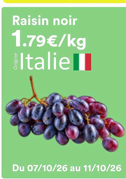 Raisin noir