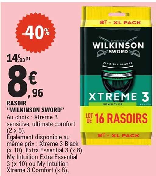 RASOIR “WILKINSON SWORD”