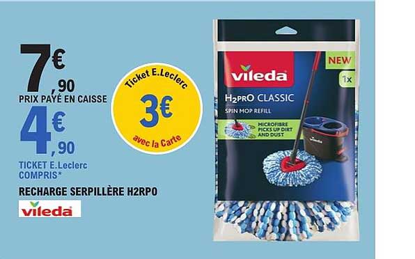 RECHARGE SERPILLÈRE H2RPO