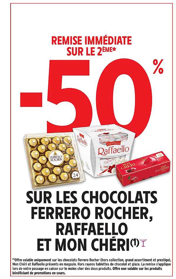 REMISE IMMÉDIATE SUR LE 2ÈME*