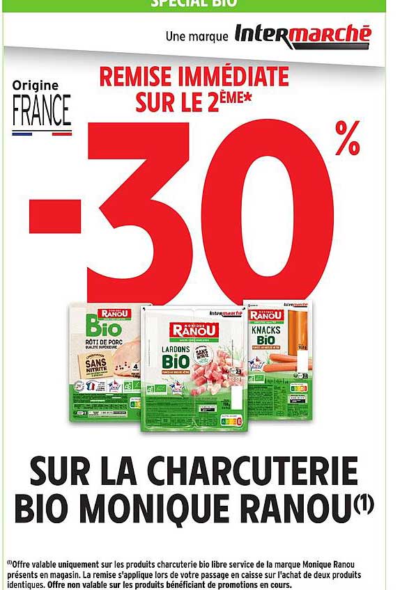 REMISE IMMÉDIATE SUR LE 2ÈME*