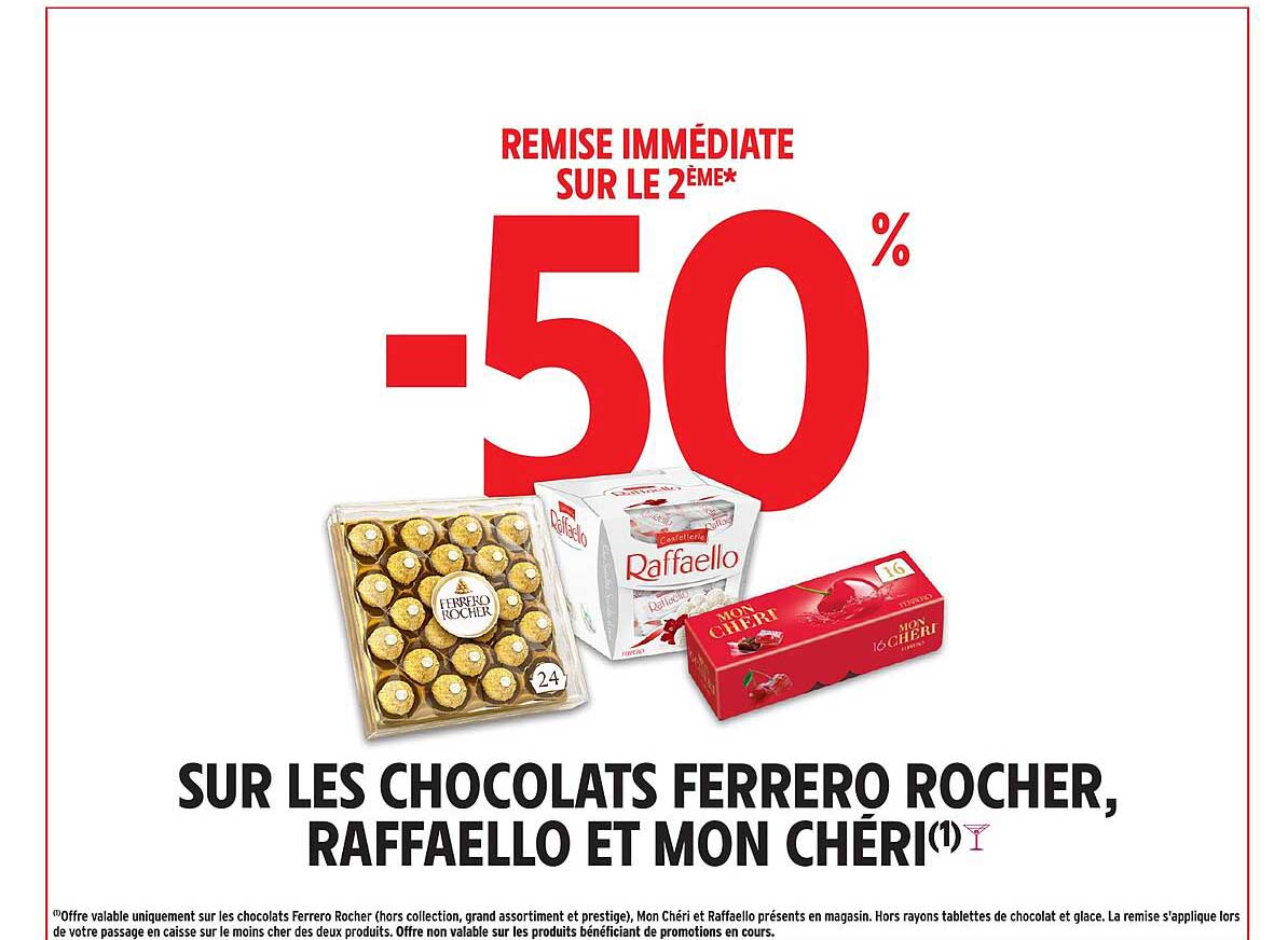 REMISE IMMÉDIATE SUR LE 2ÈME*