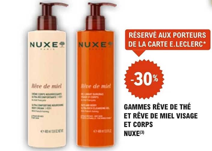 RÉSERVÉ AUX PORTEURS DE LA CARTE E.LECLERC*