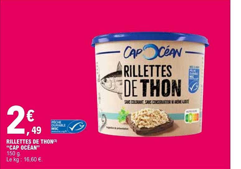 RILLETTES DE THON “CAP OCÉAN”
