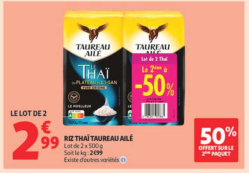 RIZ THAÏ TAUREAU AILÉ