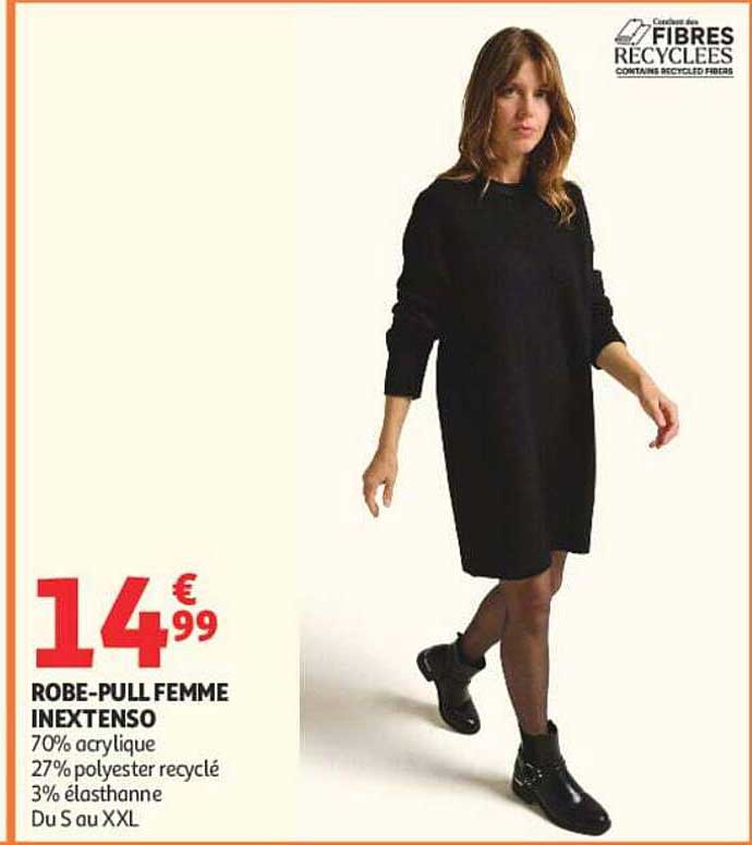 ROBE-PULL FEMME INEXTENSO