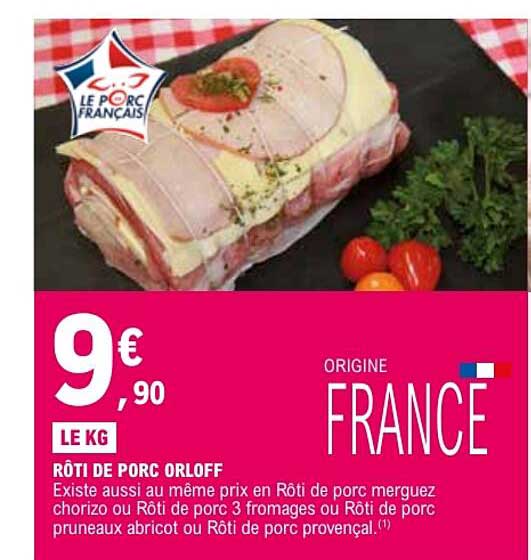 RÔTI DE PORC ORLOFF