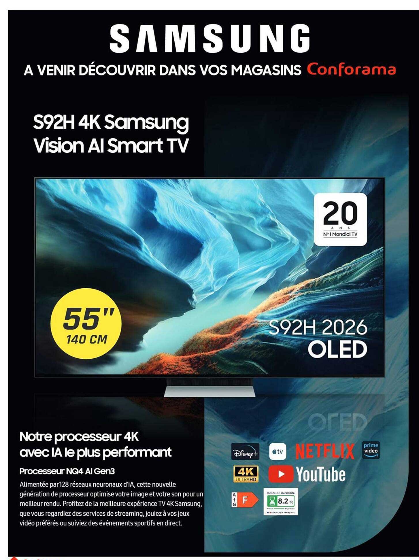 S92H 4K Samsung Vision AI Smart TV