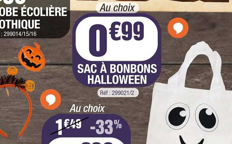 SAC À BONBONS HALLOWEEN