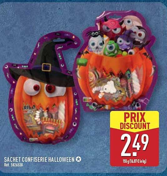 SACHET CONFISERIE HALLOWEEN