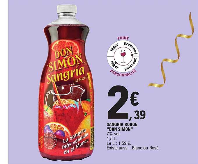 SANGRIA ROUGE "DON SIMON"