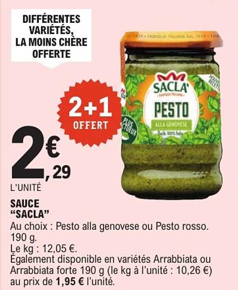 SAUCE “SACLA”