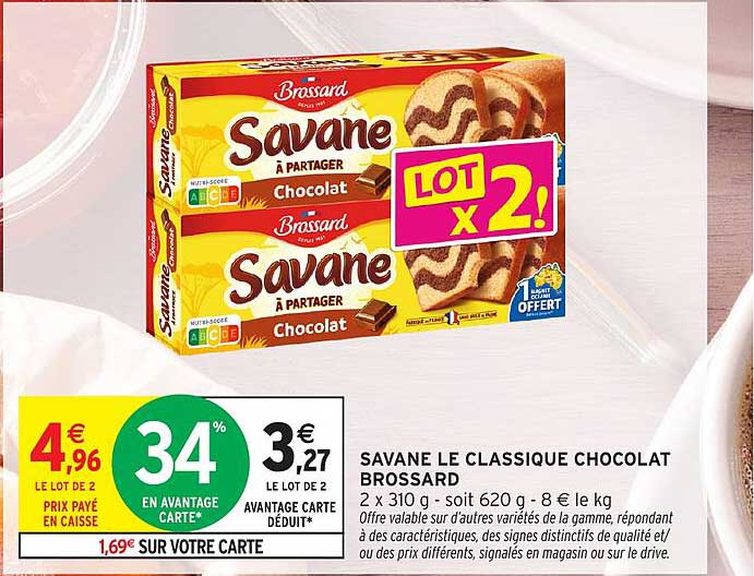 SAVANE LE CLASSIQUE CHOCOLAT BROSSARD