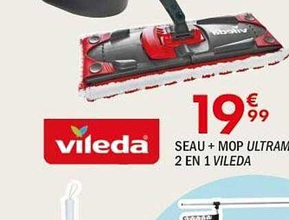 SEAU + MOP ULTRAMAX 2 EN 1 VILEDA