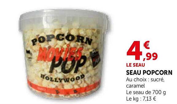 SEAU POPCORN