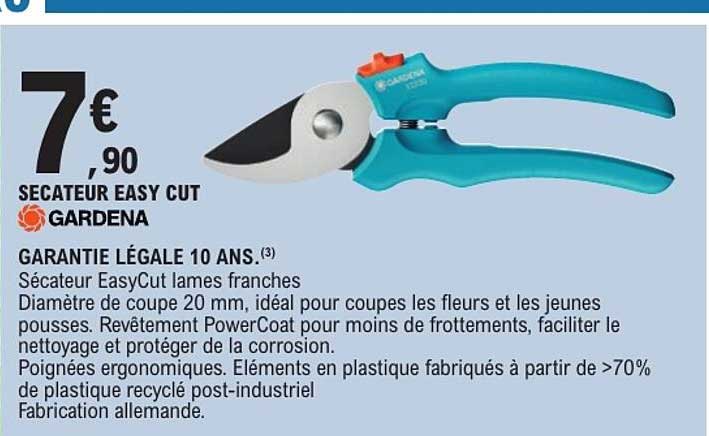SÉCATEUR EASY CUT GARDENA