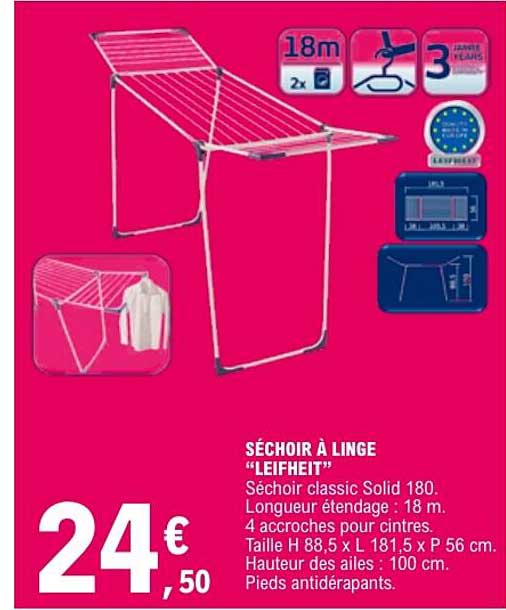 SÉCHOIR À LINGE “LEIFIT”