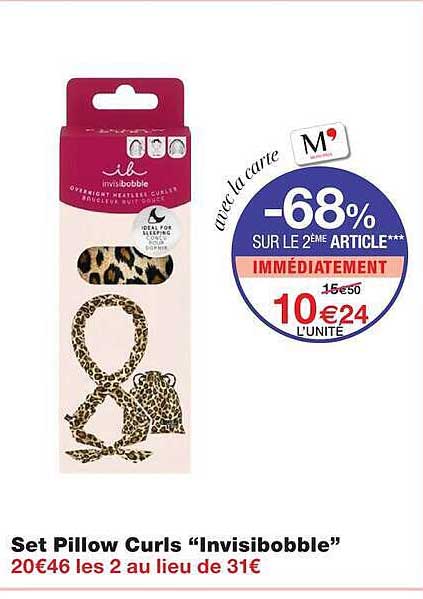 Set Pillow Curls “Invisibobble”