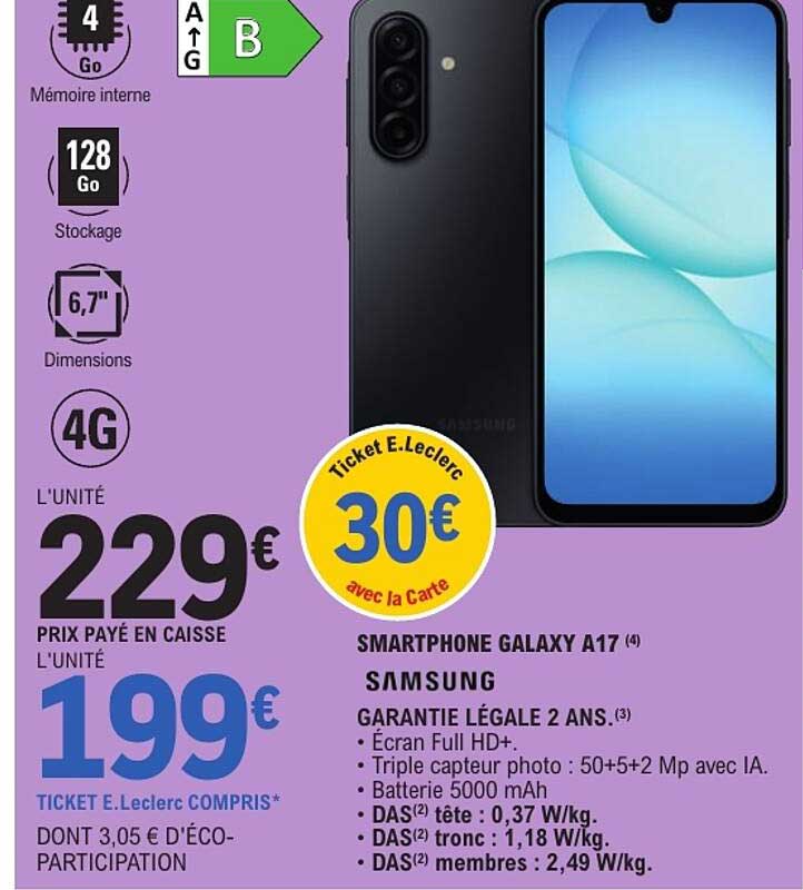 SMARTPHONE GALAXY A17