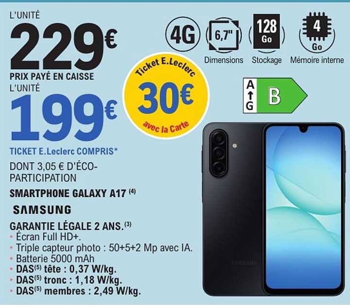 SMARTPHONE GALAXY A17
