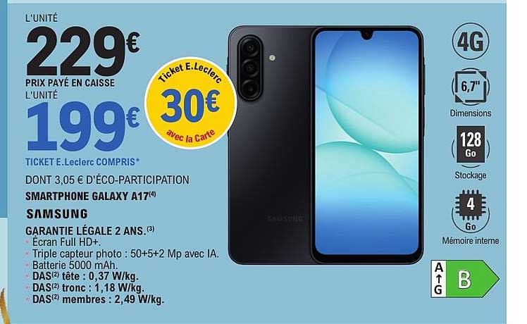 SMARTPHONE GALAXY A17(4) SAMSUNG