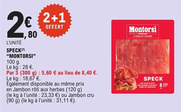 SPECK(7) “MONTORSI”
