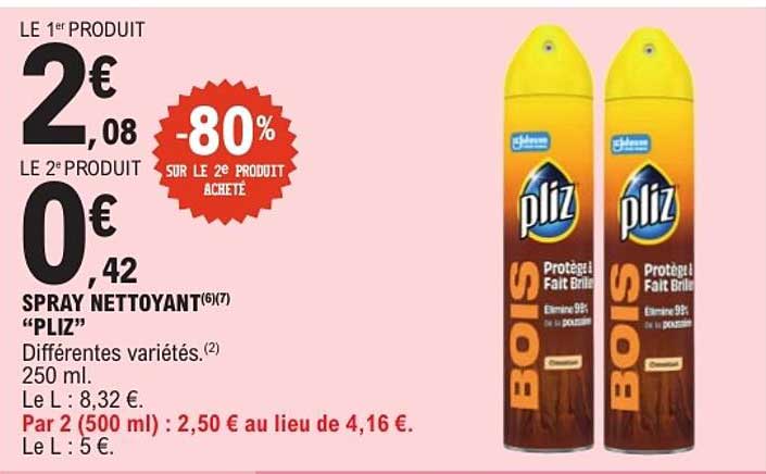 SPRAY NETTOYANT “PLIZ”