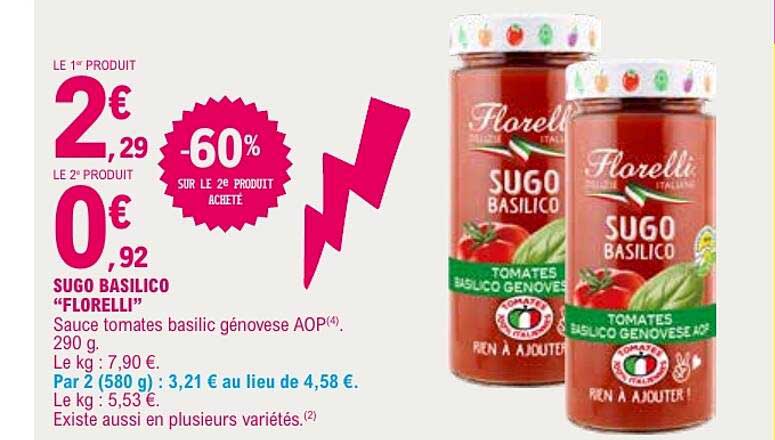 SUGO BASILICO “FLORELLI”