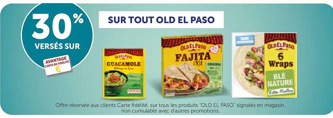 SUR TOUT OLD EL PASO