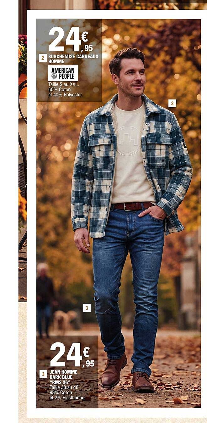 SURCHEMISE CARREAUX HOMME