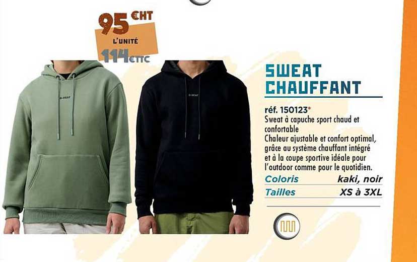 SWEAT CHAUFFANT