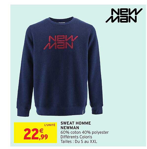 SWEAT HOMME NEWMAN