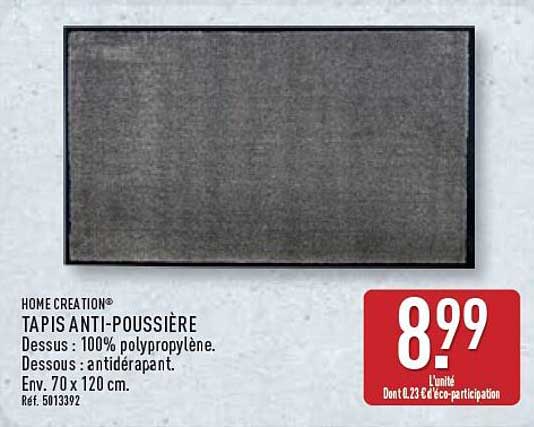 TAPIS ANTI-POUSSIÈRE