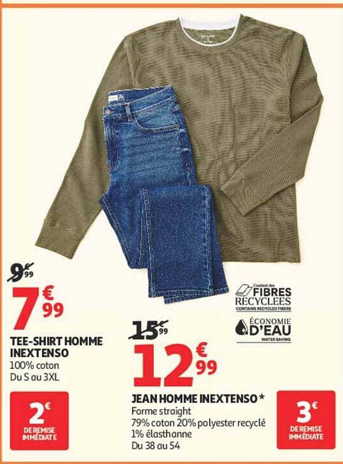 TEE-SHIRT HOMME INEXTENSO
